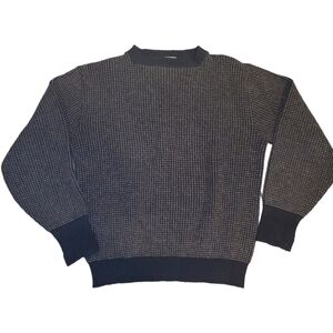 Wickbury Lambs Wool Blend Vintage Men's Knit Sweater Size: 44